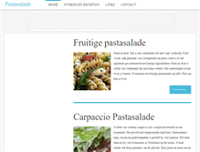 Tablet Screenshot of pastasalade.info